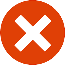 Red X icon